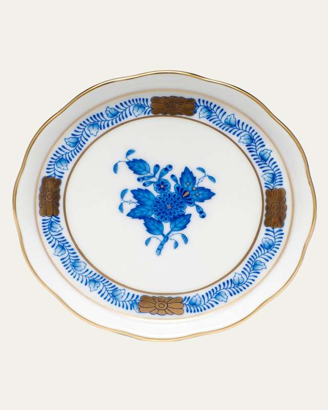 Chinese Bouquet Blue Coaster